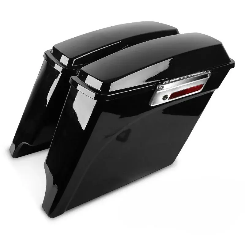 Zijkoffers passend voor Harley Davidson Touring 94-13 Craftride Stretched 35Ltr in zwart Meest Verkocht