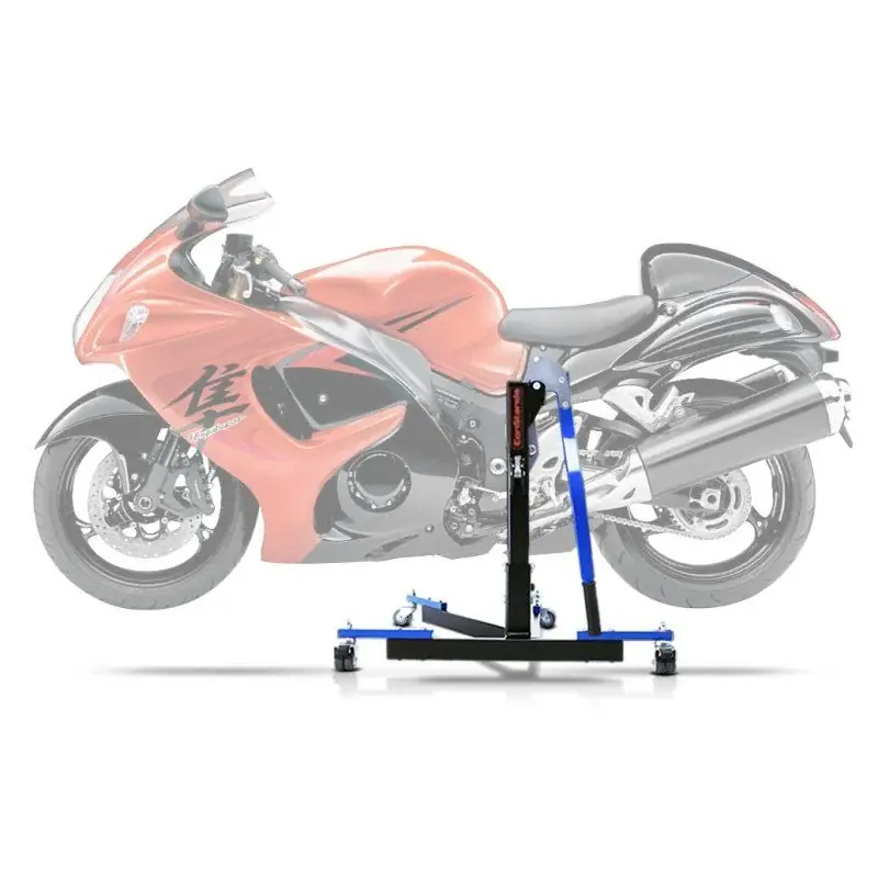 Center Paddock Stand opvouwbaar voor Suzuki Hayabusa GSX-R 1300 08-25 Lift ConStands Power Flex blauw Laatste Kans