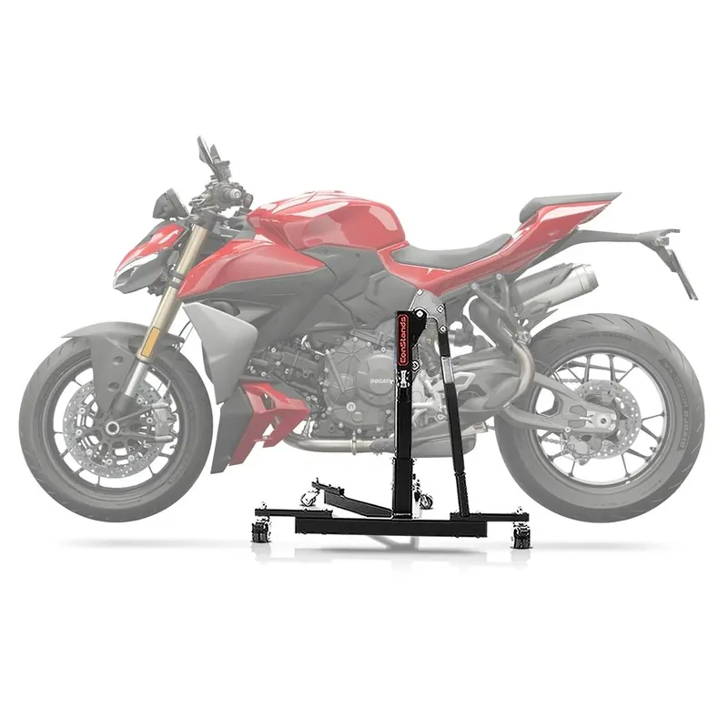 Actieprijs Center Paddock Stand compatibel met Ducati Streetfighter V2 / S 25-26 zwartLift ConStands Power-Evo