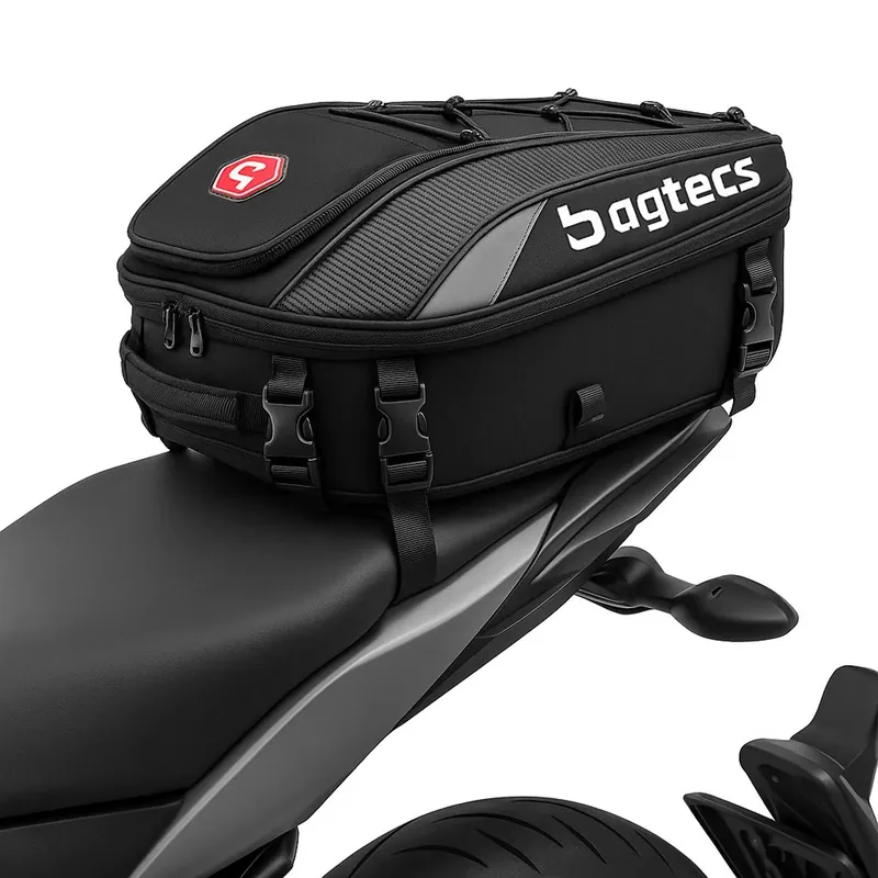 Buddyseat tas compatibel met BMW F 900 R / XR Achtertas Bagtecs X30 20-30Ltr Fabrieksprijs