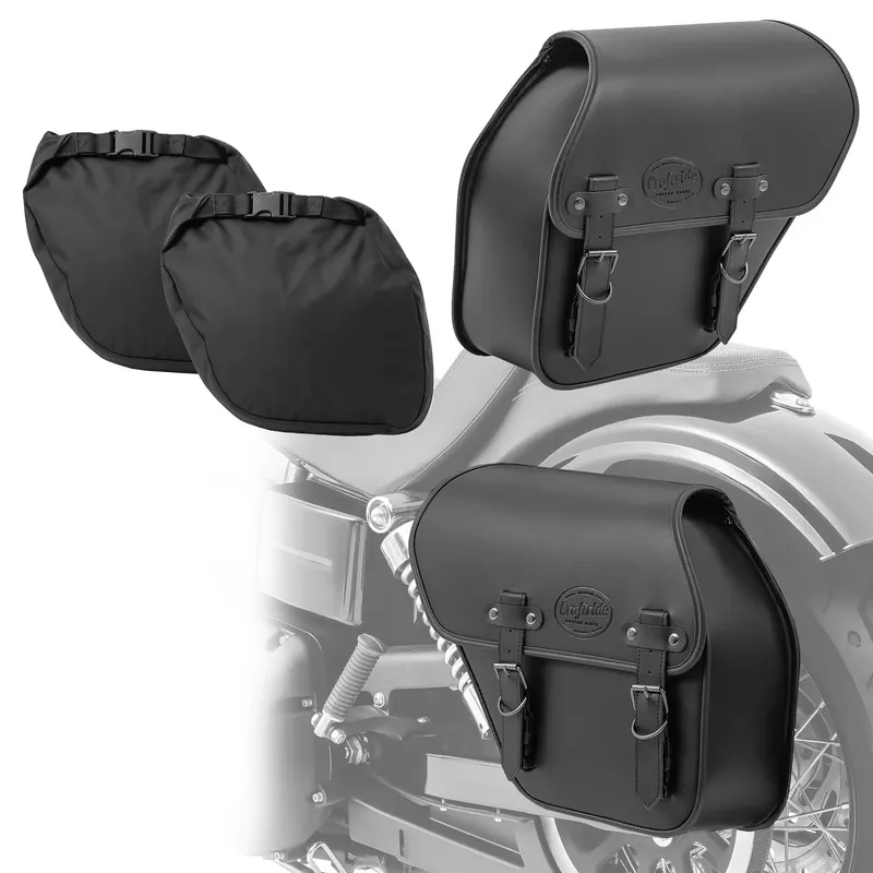 Beperkte Voorraad Zadeltas Set (Paar) Fargo 2x13L compatibel met Honda Rebel 1100 CMX / 500 CMX Craftride