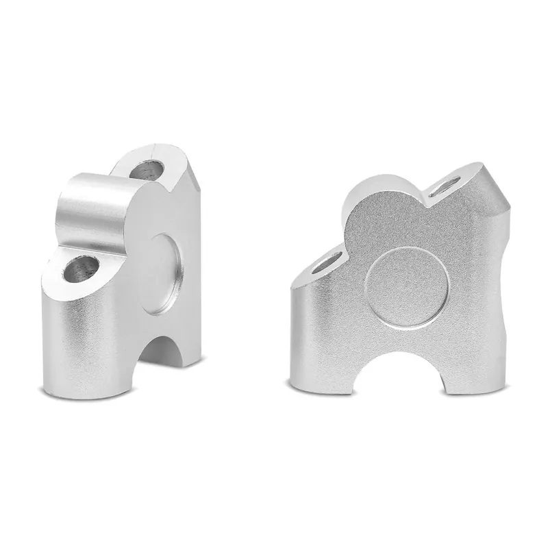 Stuurverhoger Tourtecs 30mm riserzilver Aluminium voor Stuur met Ø 22mm 7/8" Populair