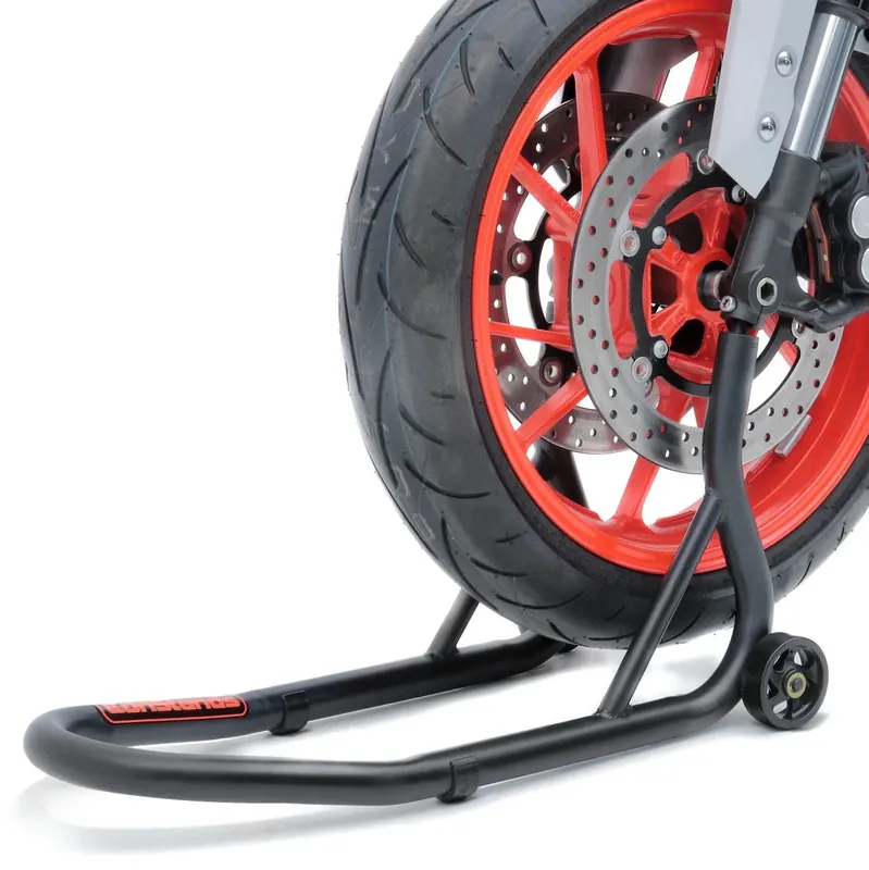 Paddock stand voorwiel compatibel met BMW S 1000 R / RR / XR ConStands Fork zwart matt Beperkte Voorraad