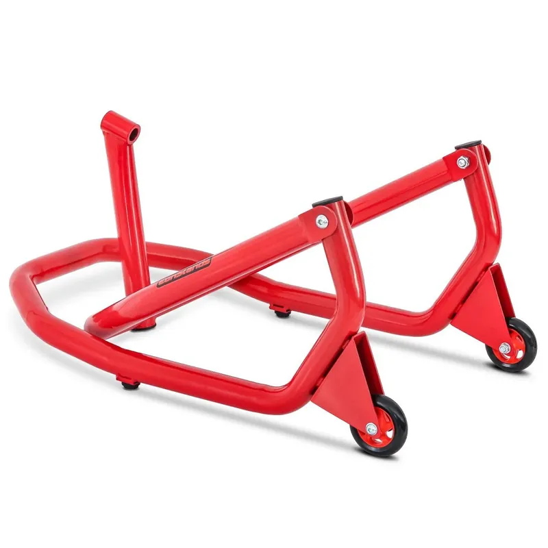 Front Head Lift Paddock Stand Constands V4 red without Pin Adaptor Betaalbaar