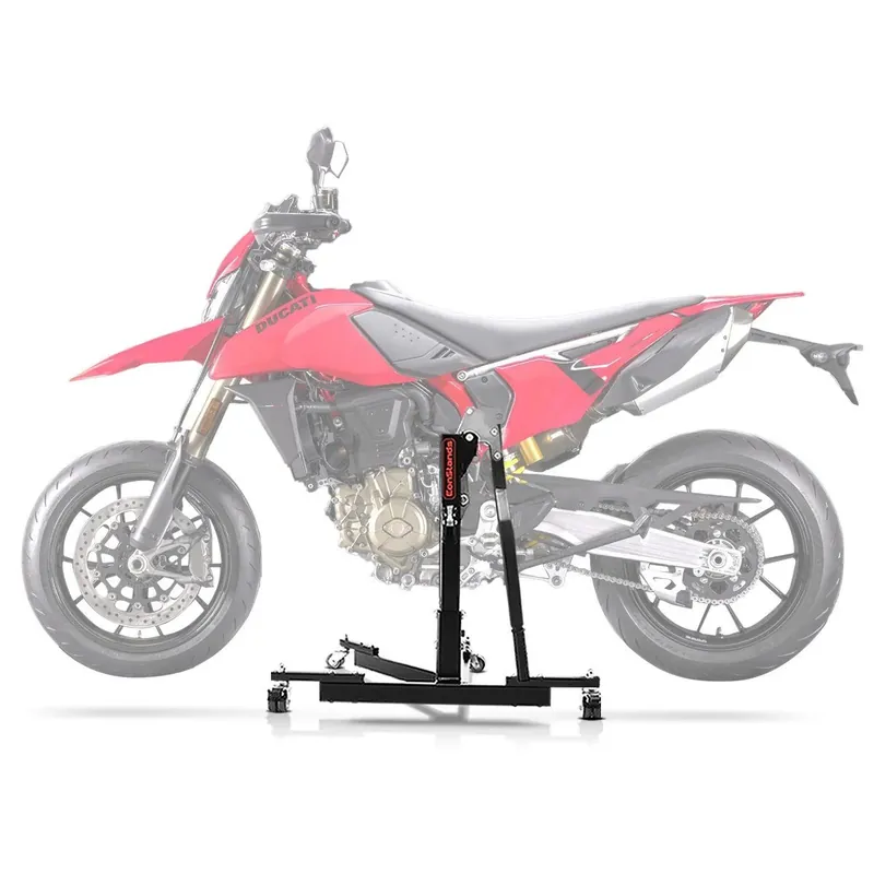Alleen Vandaag Center Paddock Stand opvouwbaar voor Ducati Hypermotard 698 Mono / RVE 24-25 zwart Lift ConStands Power Flex