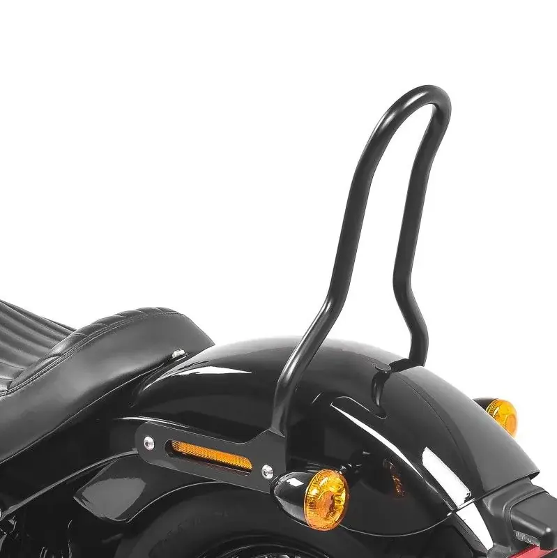Snelle Levering Sissybar passend voor Harley Davidson Softail Standard 20-25 Tampa S zwart Craftride