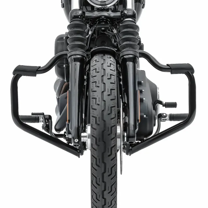 Valbeugel Mustache passend voor Harley Davidson Softail Sport Glide 18-25 zwart 32mm Craftride Bestseller