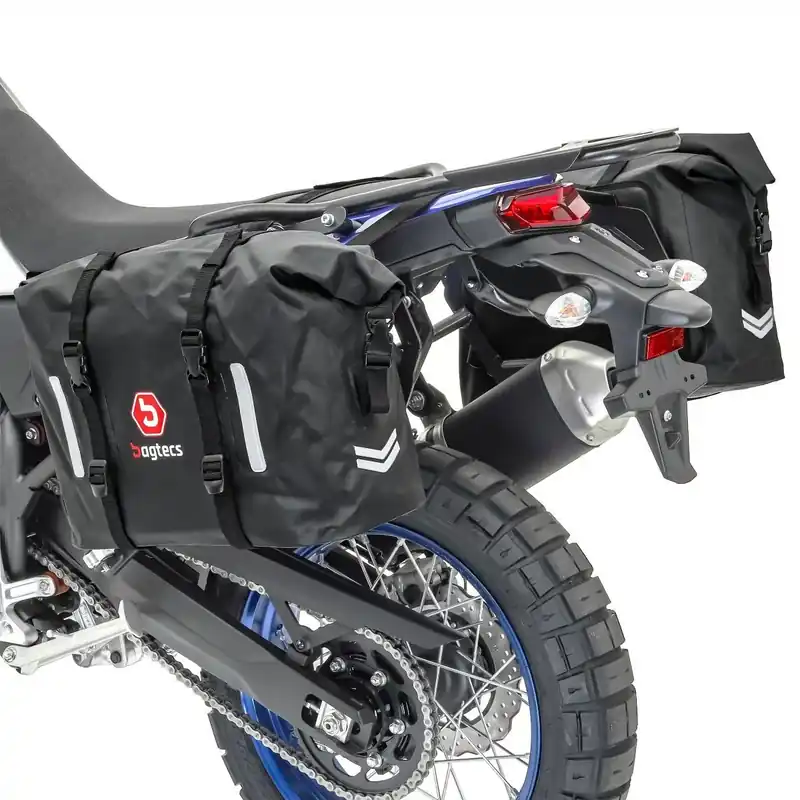 Zadeltassen Waterdicht compatibel met Yamaha Tenere 700 Bagtecs WP8 2x30L Nieuw