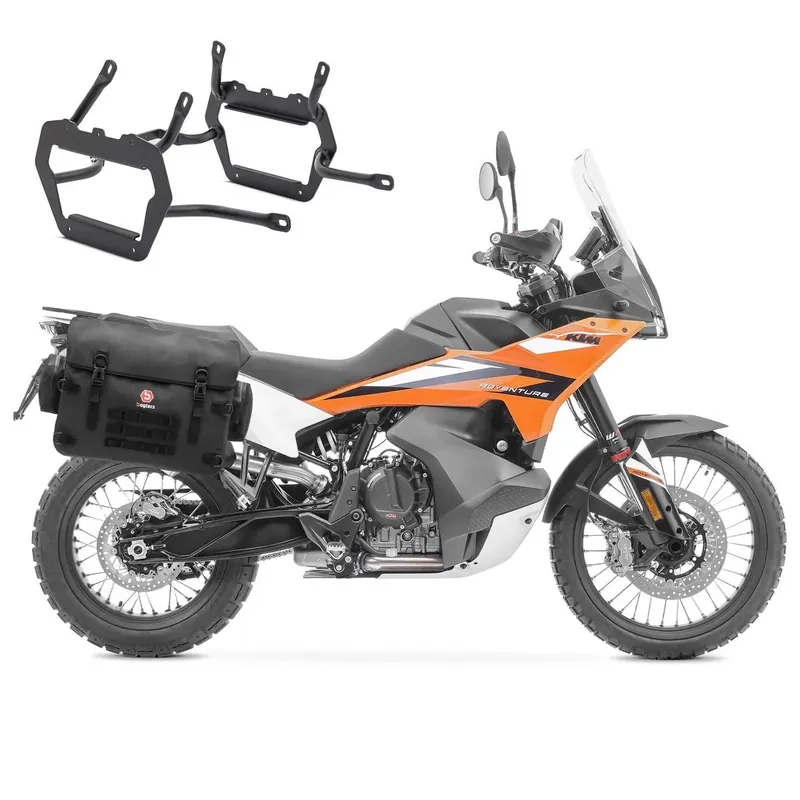 Zijkoffers + kofferrek voor voor KTM 790 / 890 Adventure/ R 19-26 Bagtecs BPW-NW Op = Op