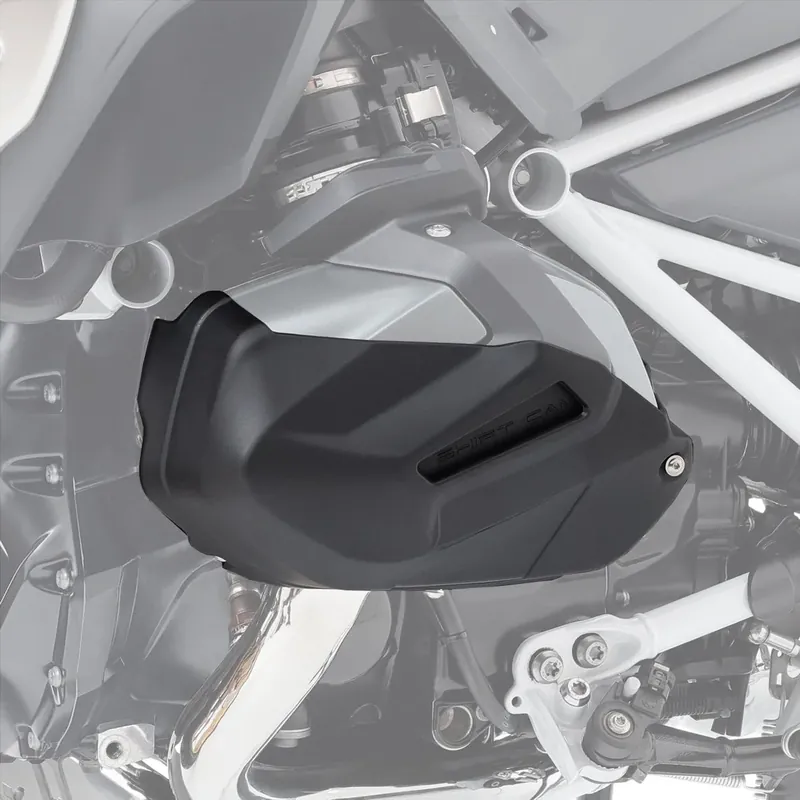 Cylinder Beschermer compatibel met BMW R 1250 RT 19-25 kleppendeksel bescherming Motoguard CP30 zwart Fabrieksprijs