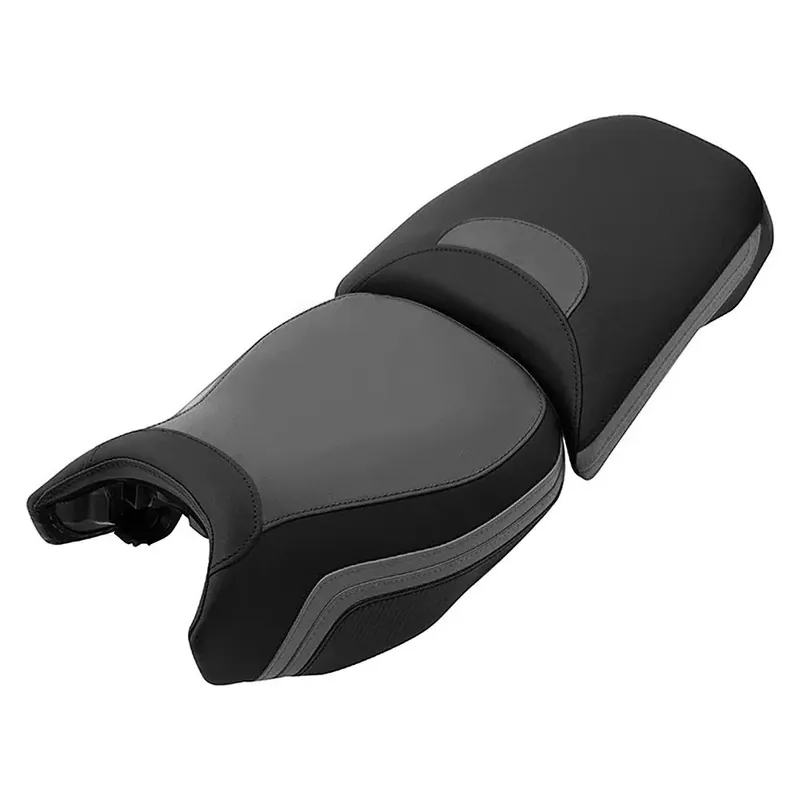 Bestuurdersstoel en passagiersstoel compatibel met BMW R 1250 GS 19-23 Tourtecs PS15 voorstoel achterbank grijs Veilige Betaling