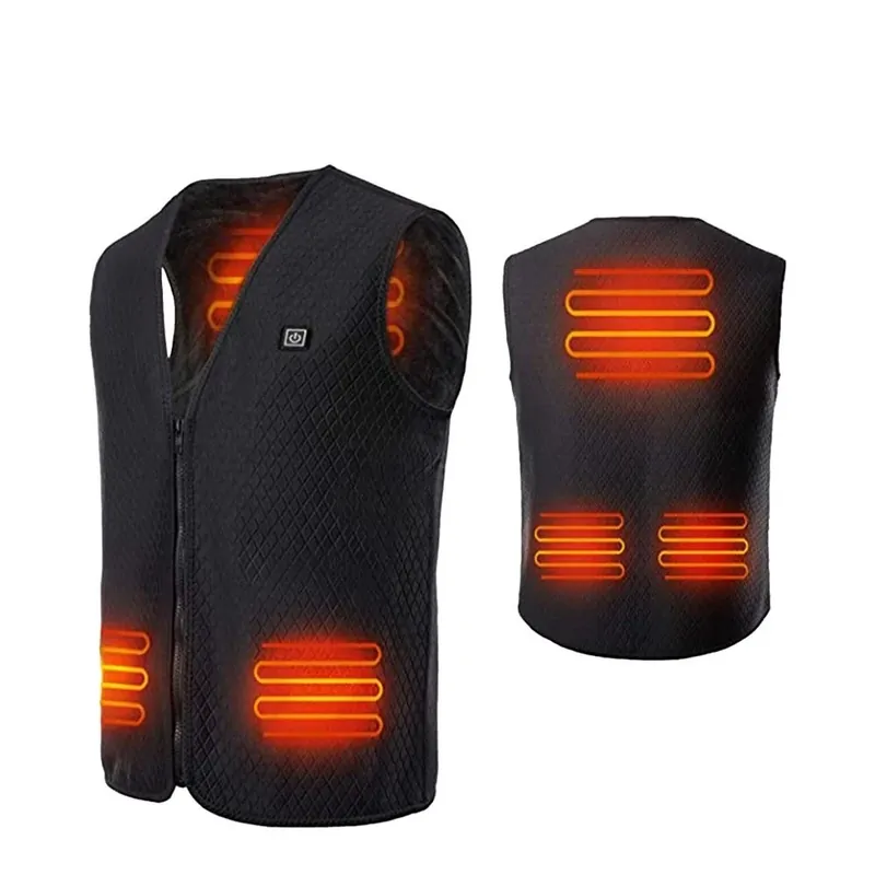 Verwarmd Vest Maat L USB Verwarmd Vest Thermo Gewatteerd Vest HW2 Beperkte Voorraad