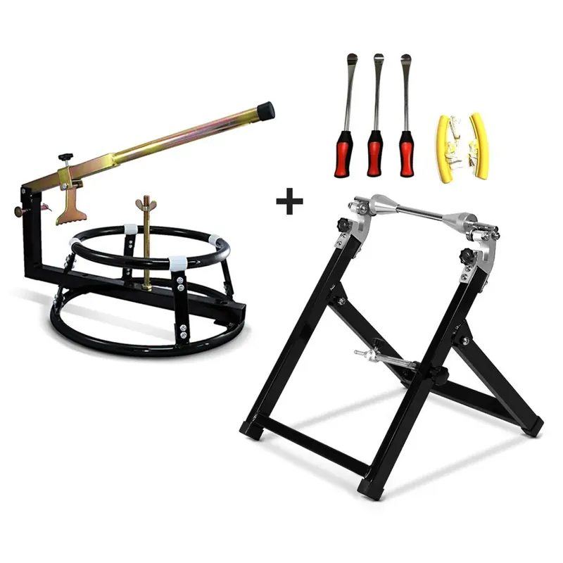 Set TC1 Bandenwisselaar / Tyre changer met Ballanceerbok + Gereedschap set banden montage ConStands Voordeelprijs
