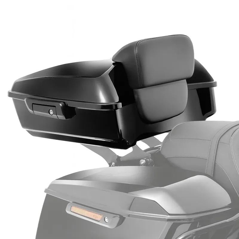 Tijdelijk Beschikbaar Topkoffer Chopped voor Harley Davidson Touring 82-26 Topcase Craftride CP11 zwart