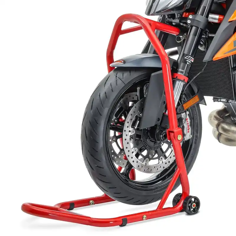 Paddockstand Balhoofd ConStands Classic Motor 27mm Voorwiel Stand Rood Shop Nu