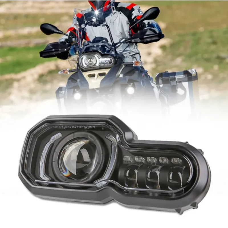 Aanbieding LED-koplamp geschikt voor BMW F 800 GS 08-18 met ECE Lumitecs QL23-keurmerk