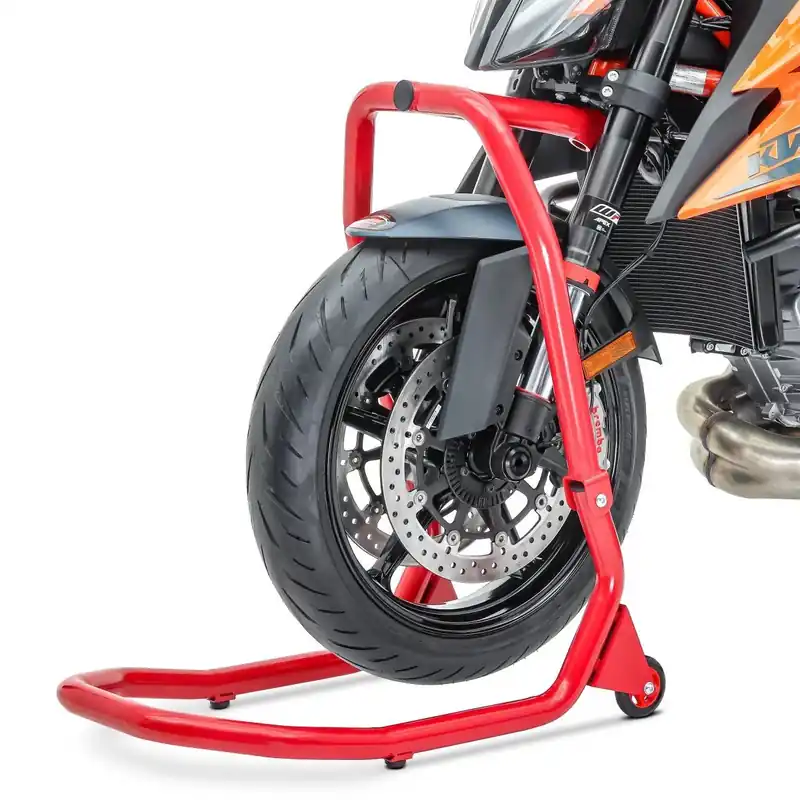 Beperkt Aanbod Stuurkopsteun Paddock Stand V4 compatibel met Honda VFR 800 F 98-18 rood