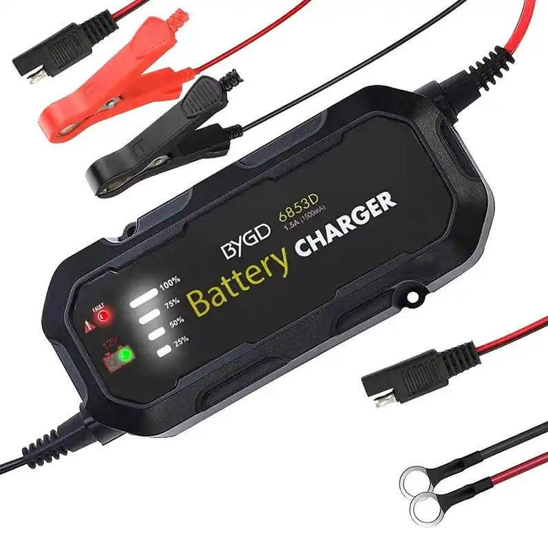 Beperkte Voorraad Acculader volautomatisch 12V1.500mA geschikt voor custombike Lumitecs BC2 CB4080