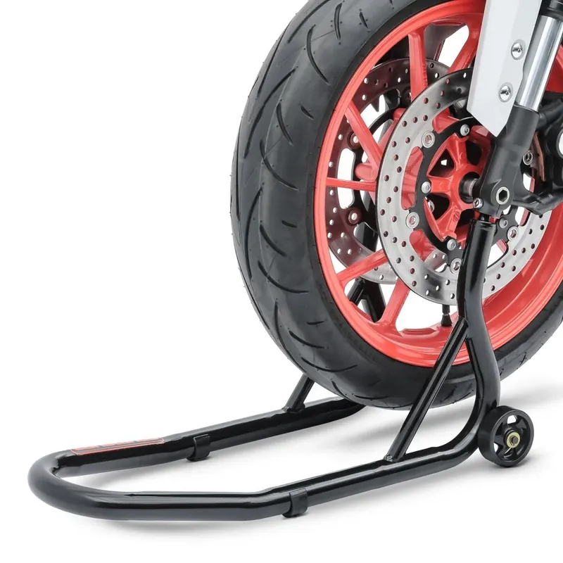 Paddock stand voorwiel compatibel met Yamaha YZF-R6 / YZF-R3 / YZF-R1 ConStands Fork zwart Seizoensaanbieding