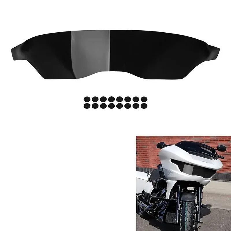 Lage Kosten Koplampafdekking geschikt voor Harley Davidson CVO Road Glide ST 24-26 lamp cover Craftride LC9 zwart