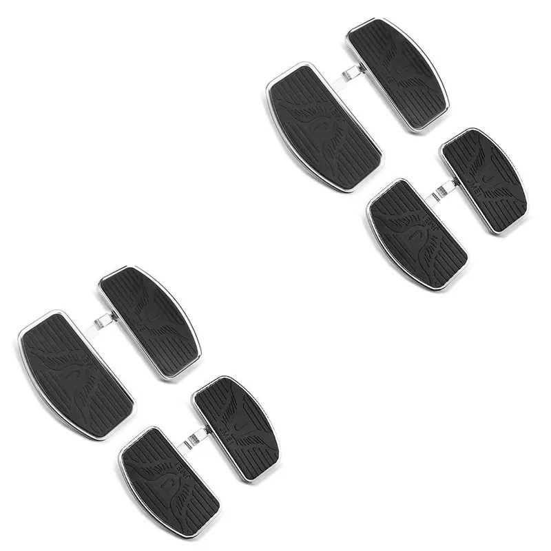 Aanbieding 2x Set Treeplank rijder bijrijder voetsteunen voor cruisers Craftride FB1