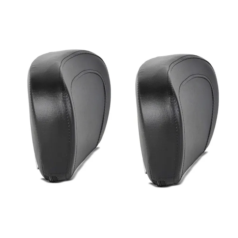 2x Sissy Bar Rugkussen C1 passend voor Harley Davidson Touring models 97-26 Craftride Set Discount Speciale Aanbieding