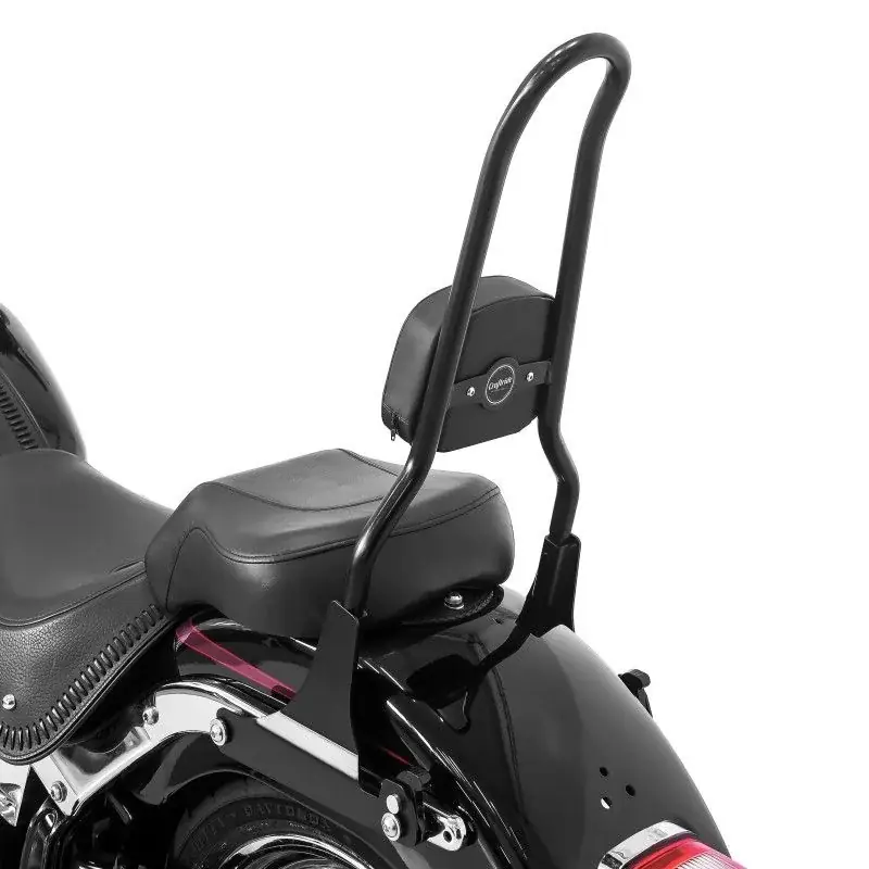 Lage Kosten Sissy bar CSXL passend voor Harley Davidson Fat Boy 07-17 zwart Craftride