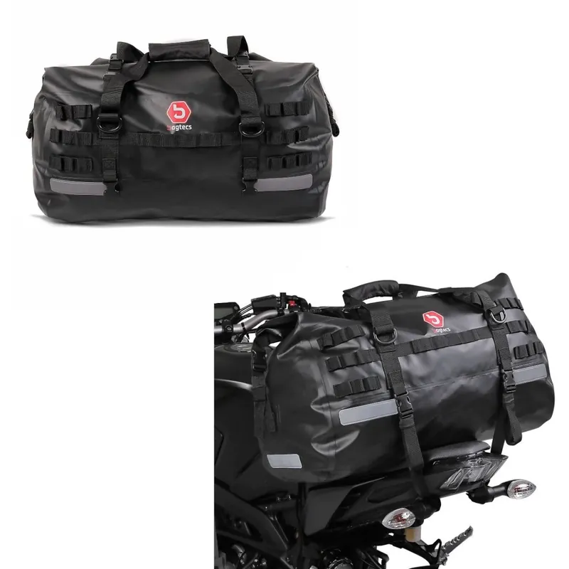 2x Motor Buddyseat Tas Bagtecs XB50 Dry Bag Waterbestendig Volumen 50l Discount Set Favoriet