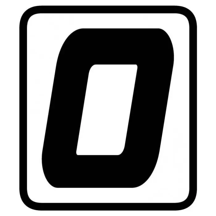 Barracuda Sticker Cijfer -0- (per Stuk) Betrouwbaar