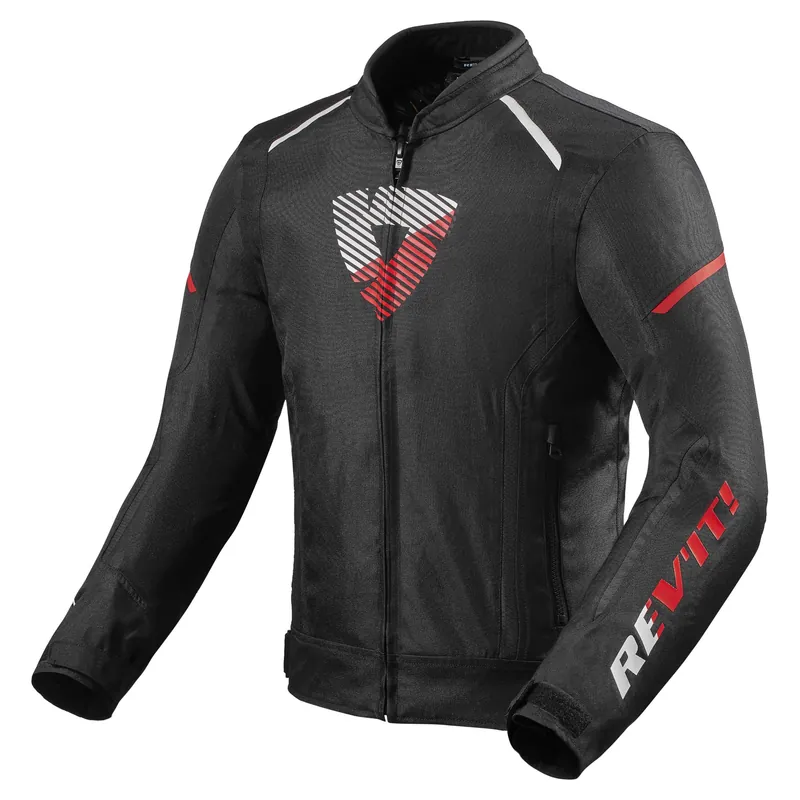 Koop Vandaag REV'IT! Jacket Sprint H2O Zwart-Rood L