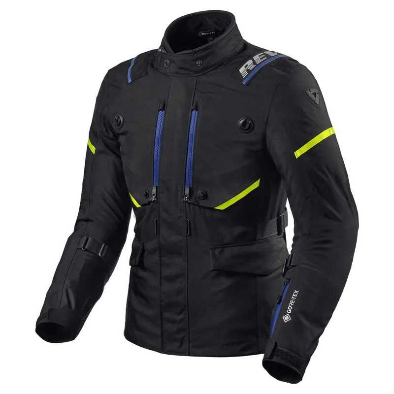 REV'IT! Vertical GTX Motorjas Zwart M Betrouwbaar