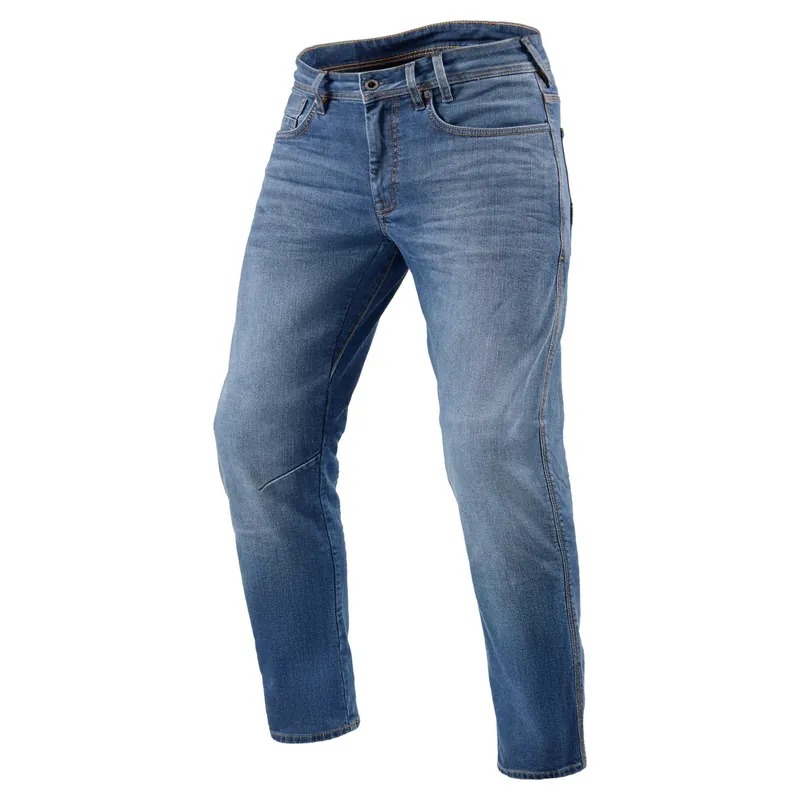 Koopje REV'IT! Detroit 2 TF Motorjeans Blauw W30-L34