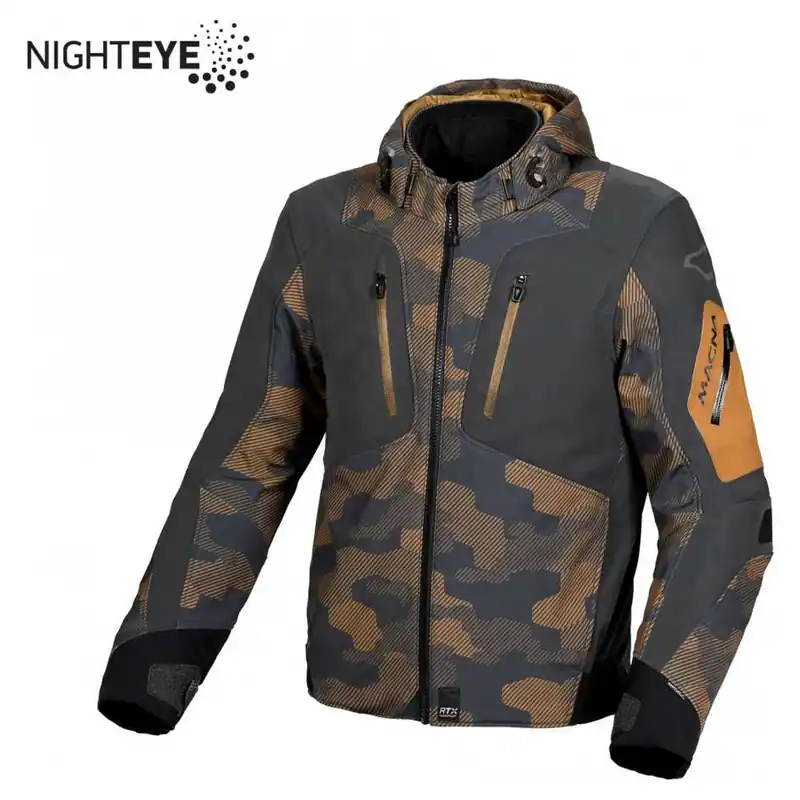 Macna Motorjas Macna Angle Bruin-Grijs M Weekendaanbieding