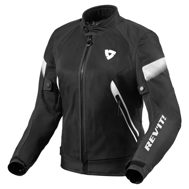 REV'IT! Control Air H2O Dames Motorjas Zwart 36 Lage Prijs
