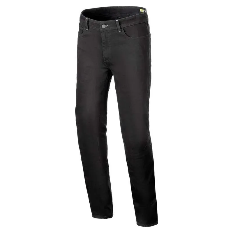 Beperkte Voorraad Alpinestars Cult-8 Strecht Motorjeans Zwart 28