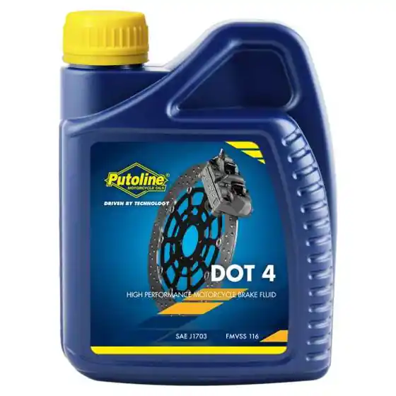 Putoline Brakefluid DOT 4 500ml Veilige Betaling