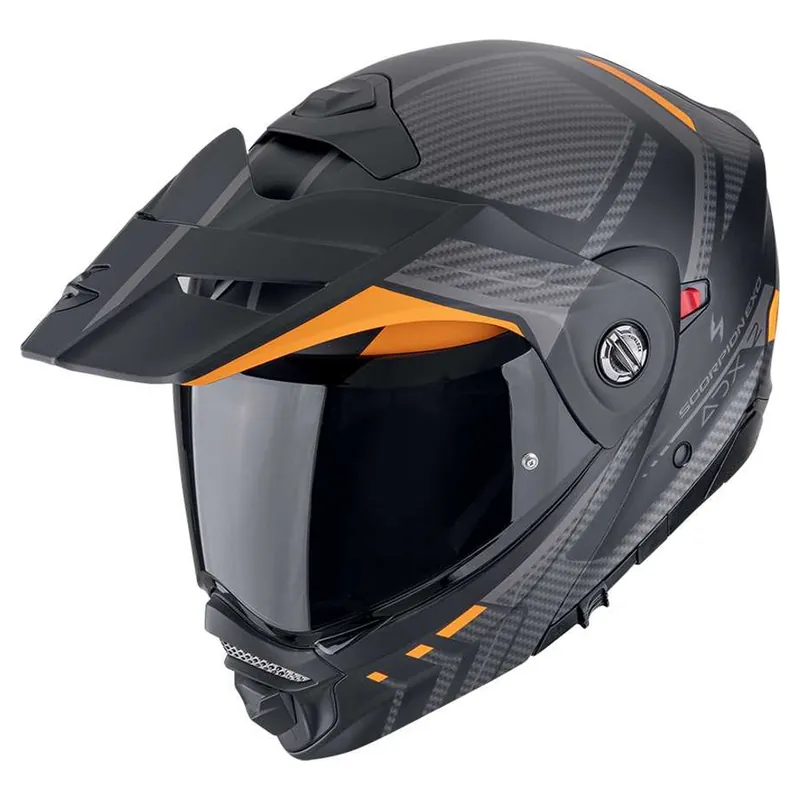 Scorpion ADX-2 LEWIS Endurohelm Mat Zwart-Oranje M Beste Prijs