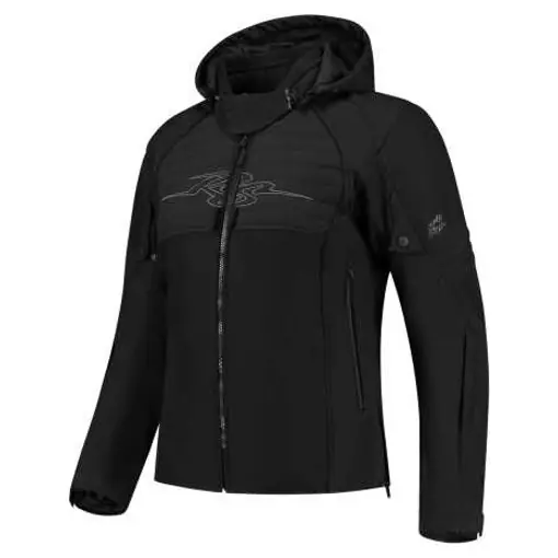 Rusty Stitches Naomi Cordura Motorjas Zwart 36 Meest Verkocht
