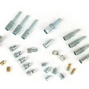 Premium EinstellBouten en Klemmnippel-Set BGM Originele Vespa PX, T5 125cc, Rally180 (VSD1T), Rally200 (VSE1T), Sprint150 (VLB1T), TS125 (VNL3T), GT125 (VNL2T), GTR125 (VNL2T), SS180 (VSC1T), GS160 / GS4 (VSB1T), GL150 (VLA1T), VNA, VBA, VBA, VBB, V50, V90, PV