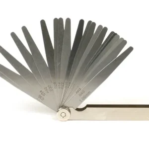 Voelermaat universeel 20 Blatt, Metaal 0.05-1.00mm + 0.002-0.040 inch Premium