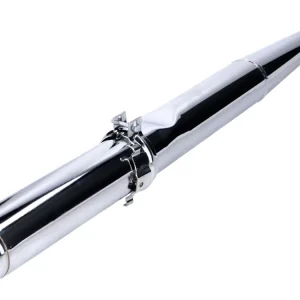 Superprijs Uitlaat Chroom 28mm met Prallblech voor Simson S51 Enduro, S70 Enduro