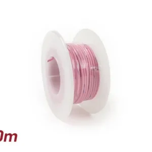 Elektrokabel universeel 0,85mm² 10m Rosa Koopje