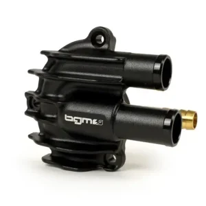 Waterpompdeksel BGM PRO Faster Flow zwart geanodiseerd voor Vespa GT, GTS, GTL, GTV 125-300, GTS300 HPE Dagaanbieding