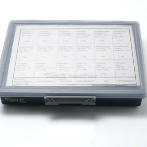 Assortimentsdoos 10 Stk. EndHuls / Bus 5mm 5 6mm 7mm 3 Sleuf 5-6mm 2 Einhängenippel 8x9 Schroefnippel 5x7 6x9 7x9 Finale Uitverkoop