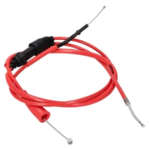 Rechtstreeks Van De Fabrikant Gaskabel Compleet Doppler PTFE rood voor Derbi Senda DRD X-Treme 11-, DRD Racing 11-, Aprilia RX 50, SX 50 11-, Gilera RCR, SMT 11
