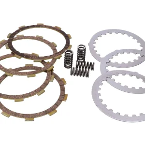 Koppelingsplaten Set Malossi 4-Reibscheiben-Koppeling voor Minarelli AM, Generic, KSR-Moto, Keeway, Motobi, Ride, 1E40MA, 1E40MB Finale Uitverkoop