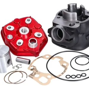 Lage Kosten Cilinderkit MVT Iron Max 50cc voor Aprilia RS, Beta RR, Motorhispania, Rieju, Yamaha, Minarelli AM6