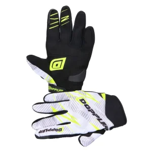 Weekendaanbieding Handschoenen MX Doppler wit / neongelb - Maat S (08)