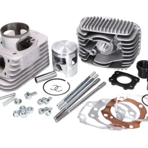 Cilinderkit Malossi BIG D.E.P.S. 4 MHR 47mm voor Italjet Pack 50, Piaggio Bravo, Boss, Boxer, Ciao, Grillo, SI 50, MP-One Tijdelijk Beschikbaar