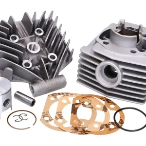 Op = Op Cilinderkit MVT G1 S-Race 50 cc voor MBK AV 51, 881, AV 41, AV 88, Club Swing, Club VL, Dakota, Kansas 50cc, Magnum XR AC, Phénix, Rock, Salsa, Swing